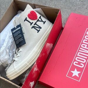 Converse I Love NY High-Top Sneakers